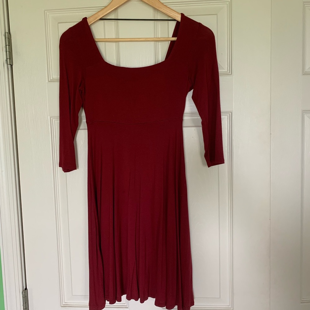 Red dress